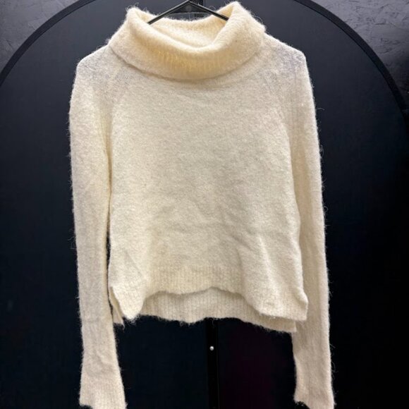 Paige Bay Turtleneck Alpaca Sweater - Picture 2 of 6